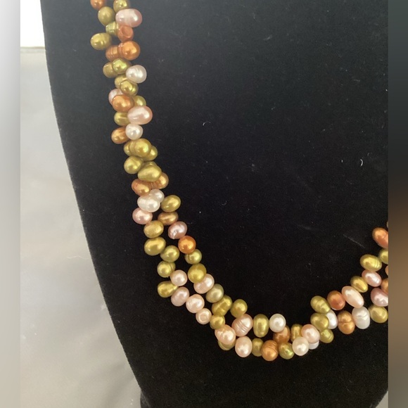 🪷 Vintage Stunning Single or Double Strand Pearl Necklace w/Fish Hook Clasp - Picture 5 of 5